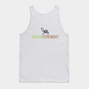 VEGAN STRENGHT - design for vegan powerlifting Tank Top